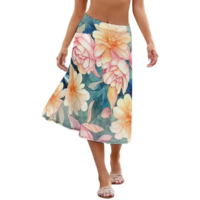 Skirt spandex blend skirt