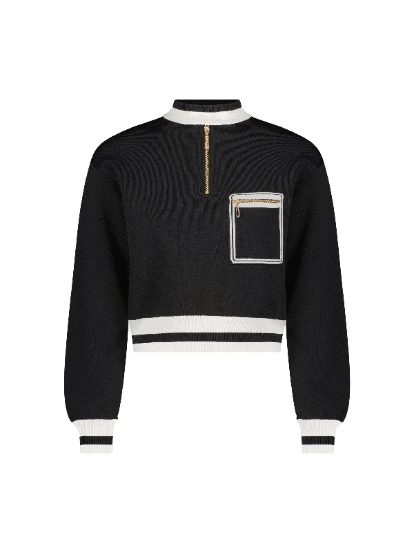 Skylar Pullover Sweater High Neck Crew Neck V-Neck