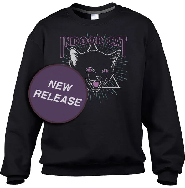 Unisex Indoor Cat Sweatshirt Hooded Sweatshirt Casual Wear Street Style