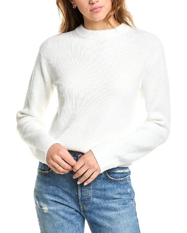 Vince Rib Sweater Thin Thick Dense