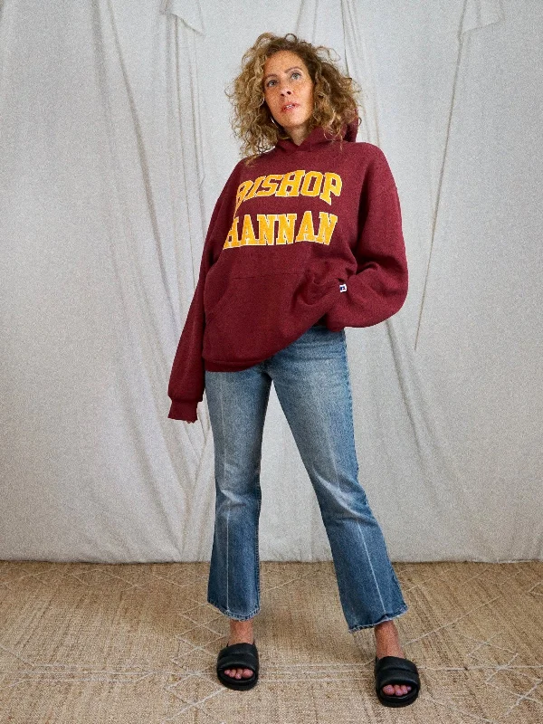 Vintage Bishop Hannan Gym Sweatshirt Hoodie Jacket Zipper Layering
