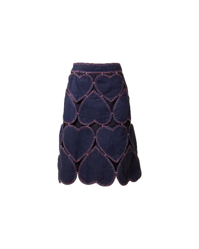 Vintage Moschino Skirt leather skirt bold