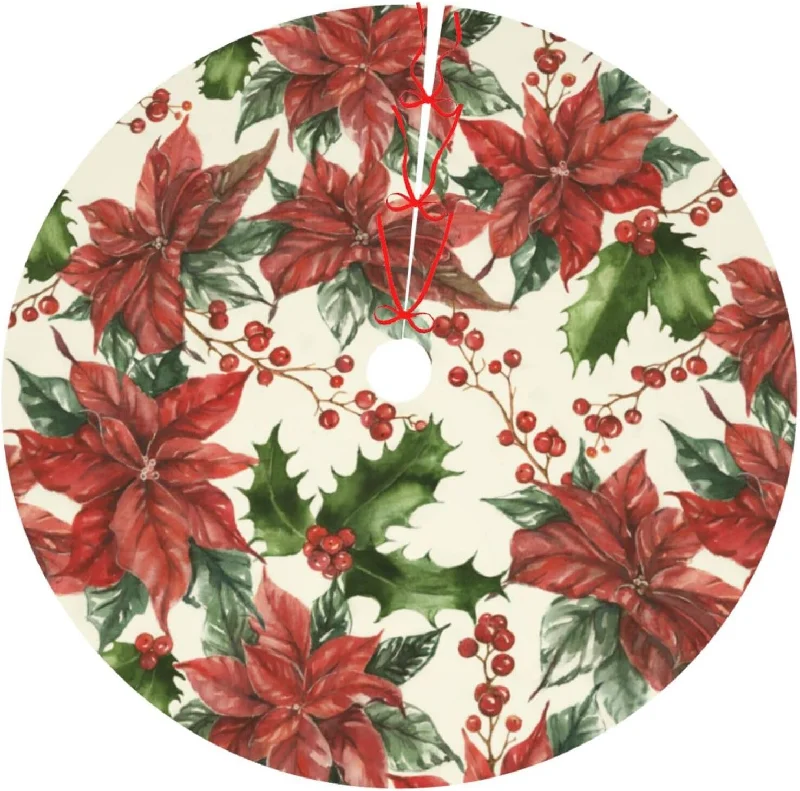 Christmas Flower Poinsettia Vintage Flora