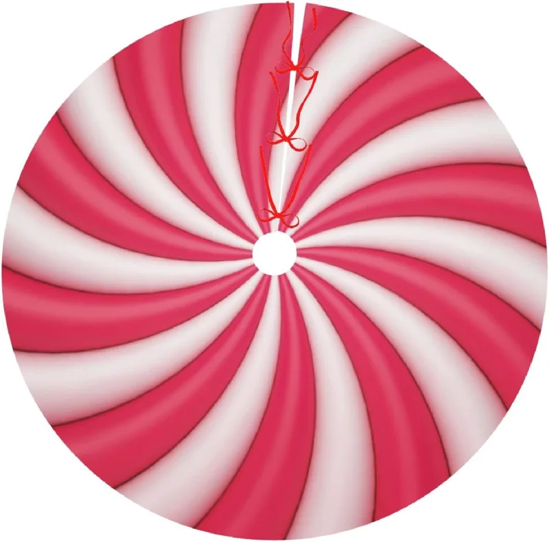 Christmas Lollipop Candy Sugar Red and White Cute Funny Pink