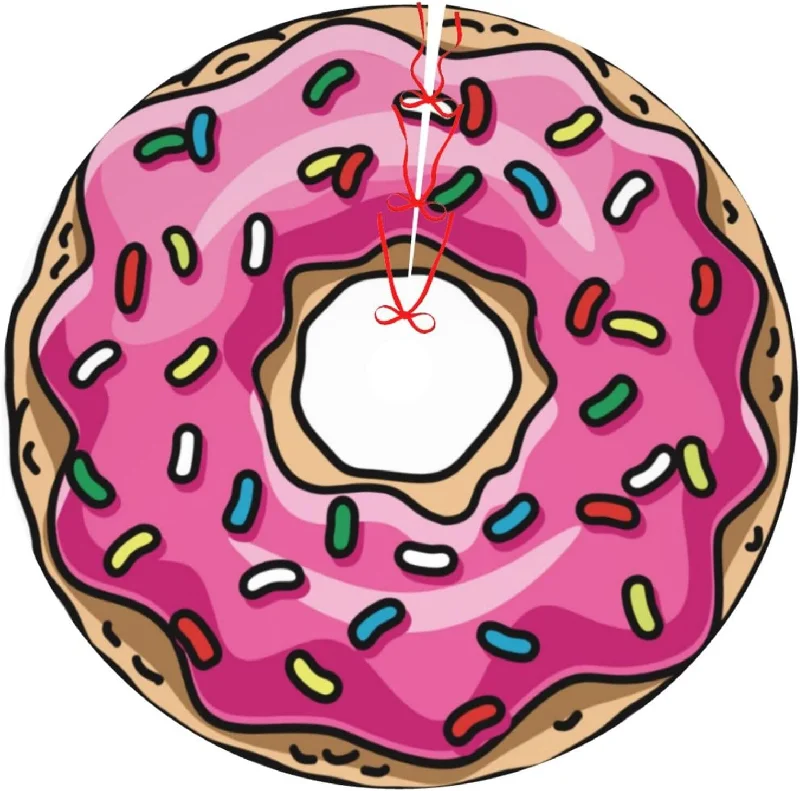 Candy Sugar Donut Food Pink Colorful Cartoon