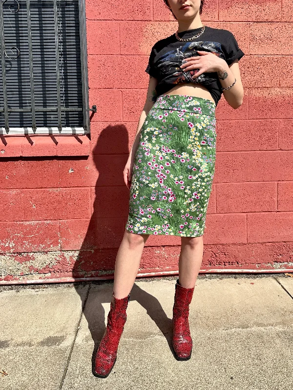 Wiggle Skirt Meadow chiffon skirt flowing