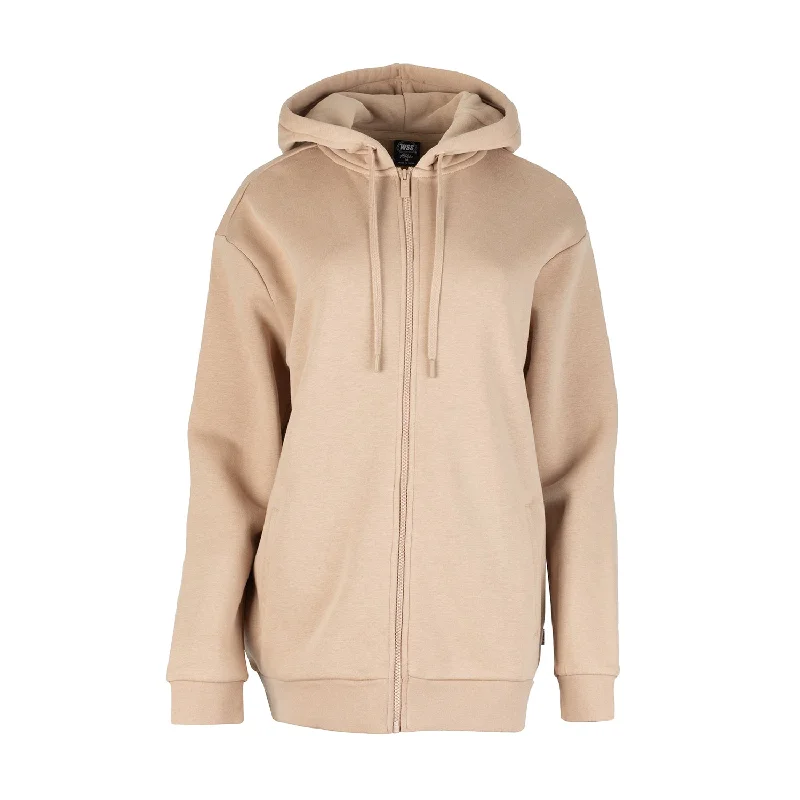 FZ Fleece Hoody - Womens Hoodie with Puffed Sleeves Voluminous Trendy